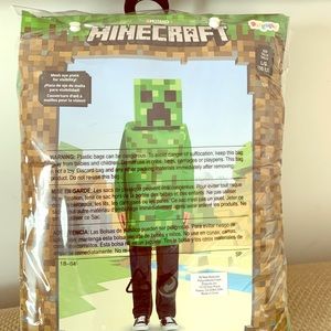 Minecraft Halloween costume size 10/12